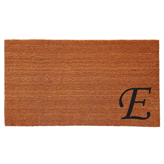 Urban Chic Monogram Doormat (Letter E)