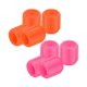 thumbnail image 1 of lvula de Neumático de Coche, Tapas de Neumático de Bicicleta con Cubierta de Polvo Fluorescente para Vehículos de Bicicleta+ naranja y rosa Zulema Tapas de vástago de válvula de neumático, 1 of 8