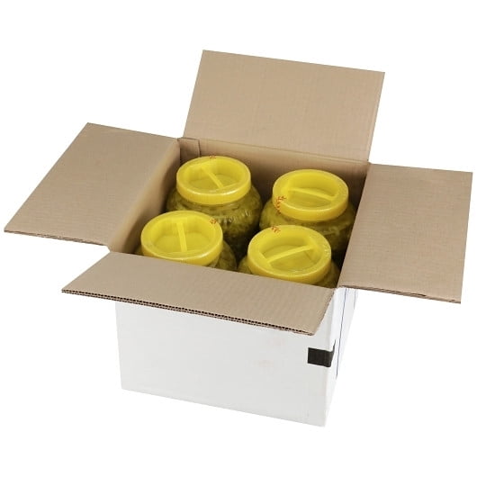 Schwartz Mild Banana Pepper Ring, 1 Gallon -- 4 per case.