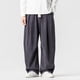 thumbnail image 3 of Kalauyu Men's Cargo Pants Joggers Casual Baggy Stretch Sweatpants Hiking Drawstring Pants with Pockets, 3 of 6