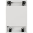 thumbnail image 3 of Hirsh 20" D Metal Mobile Pedestal File Cabinet 2 Drawer Box-File White, 3 of 4