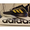 thumbnail image 3 of NEW NIB Mens Ad-id-as OWN THE GAME 3 Core Black Gold Metallic MESH Shoes AUTHENTIC, 3 of 6