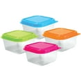 thumbnail image 2 of Craft Medley Bead Storage Containers W/Lids 4/Pkg-2.5"X1.5", 2 of 2