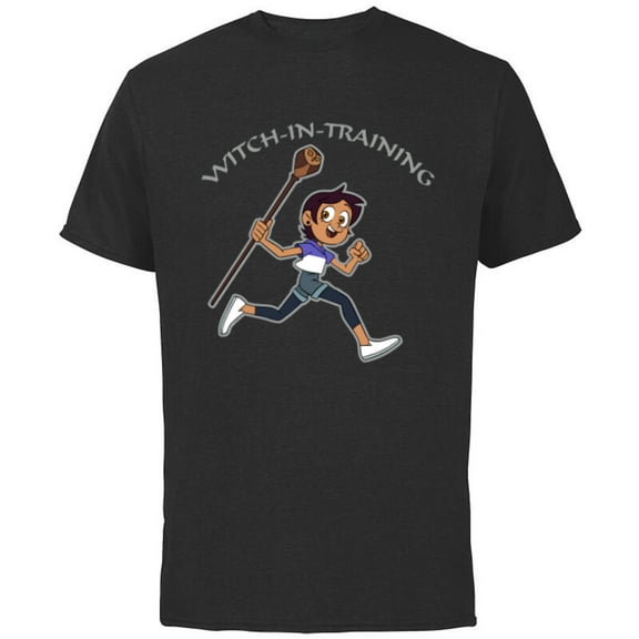 Disney Channel The Owl House Luz - Short Sleeve Cotton T-Shirt for Adults - Customized-Black