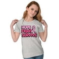thumbnail image 3 of Hope Fight Survive Breast Cancer Womens Slim Fit Graphic Tee Brisco Brands L, 3 of 5