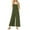 AA-Army Green, variant on JURANMO Womens Casual Loose Jumpsuits Summer Boho Side Split Wide Leg Rompers Sleeveless Suspender Linen Overalls with Pockets Gray XL Sales of The Day Clearance Prime