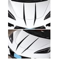 thumbnail image 3 of TINKI Front Hood Decal Compatible with Chevrolet Corvette C8 2020-2023, Hood Spears Graphic Overlay Pre Cut Vinyl Decal Sticker Accessories, 3 of 12