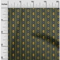 thumbnail image 1 of oneOone Cotton Cambric Fabric Stripe & Geometric Ikat Printed Fabric 1 Yard 56 Inch Wide, 1 of 4
