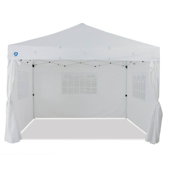 Open Box Z Shade Venture 12x10 Lawn & Event Pop Up Canopy, White