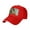 Red, variant on - Cat Dinosaur Baseball Cap Adjustable Size for Running Workouts and Outdoor Activities All Seasons casquette for Men Women