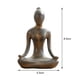 thumbnail image 3 of Adornos minimalistas modernos de cerámica para decoración del hogar, figuras abstractas decorativas. Diseño de bronce 1, 3 of 9