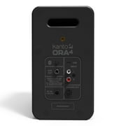 Kanto ORA4 Powered Bluetooth Desktop Speakers - Pair (Matte Black)