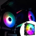 thumbnail image 4 of Ventilador de refrigeración CPU Sunnimix FR-925 portátil de bajo ruido LED RGB Tipo 2, 4 of 7