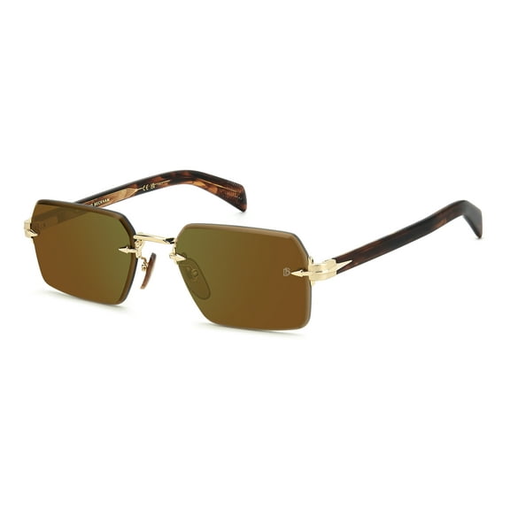 DAVID BECKHAM sunglasses DB 7109/S MAN 56.000/20.000/145.000 T5U GOLD BROWN HORN