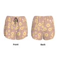 thumbnail image 5 of Lsque Cute Bee Printed Women's Running Shorts with Liner Pockets,Elastic Quick Dry Workout Athletic Gym Yoga Shorts,Womens High Waist Shorts-X-Large, 5 of 9