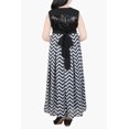 thumbnail image 2 of Robe Tissée Princesse Noir & Blanc, 2 of 5