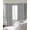 Grey, variant on Gray Wood Grain Blackout Curtains for Bedroom/Living Room, Thermal Insulated Kitchen Curtains, Retro Minimalist Geometric Art Grommet Darkening Window Treatment Drapes 27.5"x39"x2