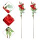 thumbnail image 5 of 2 piezas de ramos de flores simulados, accesorios decorativos para fotos, adornos para el hogar, 5 of 5