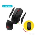 thumbnail image 4 of Mouse GAMER de juego Alambrico con carcasa y Luz LED RGB TITANO TT-MBK-02, 4 of 7