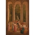 thumbnail image 2 of Thomas Stothard 13x18 Gold Ornate Wood Frame and Double Matted Museum Art Print Titled - The Dance (ca. 1820), 2 of 4