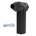 thumbnail image 2 of Mini soplador de aire eléctrico portátil para coche, multiusos, para limpieza de jardines, limpieza de teclados de ordenador y acampadas. 130000 rpm, 2 of 9