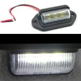 thumbnail image 2 of uds luz LED de matrícula impermeable 6 SMD luces traseras LED lámpara de placa de matrícula para camión de 12V/24V remolque coche vehículo caravana, 2 of 5