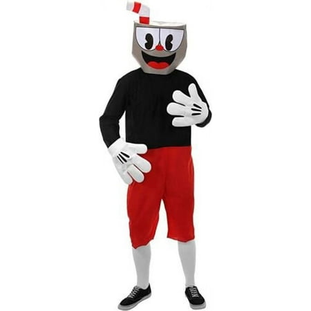 Elope Cuphead Adult Costume S/M (Fits up to 5'11", 180 lbs)