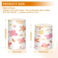 thumbnail image 6 of Yayeee Flameless Candles with Remote Flickering Battery Operated Multi Color Changing, White Floral Orange, 6 of 7