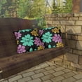 thumbnail image 4 of Outdoor Pillow In Flower Pattern, 4 of 4