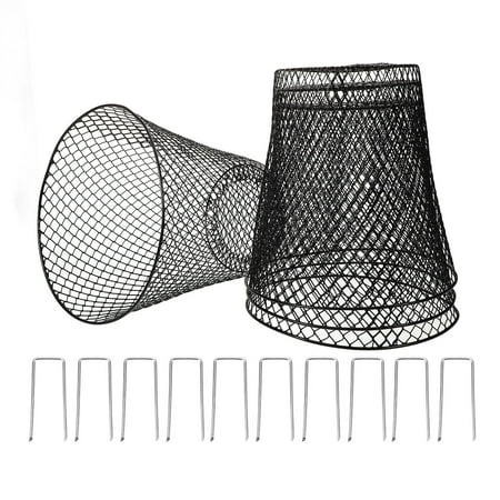 Worgeous 1 Set of Mesh Designed Plant Protector Reusable Plant Mesh Cover Sturdy Flowerpot Cover Worgeous 1 Set of Mesh Designed Plant Protector Reusable Plant Mesh Cover Sturdy Flowerpot Cover