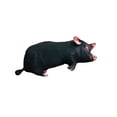 thumbnail image 2 of Realistic Sleeping Black Pig Plush Pillow, Lifelike Animal Stuffed Cushion, Novelty Simulation Pig Throw Pillow for Sofa Bedroom Decor, 16", 2 of 5
