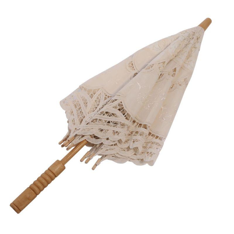 Vintage European Style Lace Umbrellas, UV Sun Protection Lace Umbrella