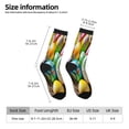 thumbnail image 2 of Yiaed Easter Eggs Print Great elasticity Crew Socks Sports socks for Men and Women, 2 of 6
