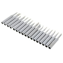 Mduoduo 17 Pcs Lead-Free Soldering Iron Tip 900M-T for HAKKO 936 YIHUA Soldering Station