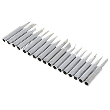 Mduoduo 17 Pcs Lead-Free Soldering Iron Tip 900M-T for HAKKO 936 YIHUA Soldering Station