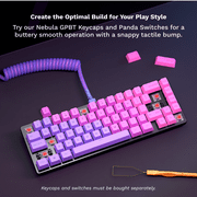 Glorious GMMK 2 65% Compact ANSI Wired Hot-Swappable LINEAR Mechanical Gaming Keyboard- Black