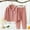 Watermelon Red, variant on Cethrio Outfits Set Clothes for Kids Top Pant Solid Warm Home Winter Brown Pajama Set Size 6 Years