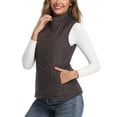 thumbnail image 5 of Women's Vests Zip up Quilted Padded Lightweight Vest for Women, 5 of 6