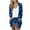 Dark Blue, variant on Lindreshi Cardigan Sweaters for Women Lightweight Women's Women's Fashion Long Sleeve Stripe Printed Cardigan Casual Coat Tops/jacket