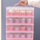 thumbnail image 1 of Wosthever Clear Cake Carrier Cupcake Storage Containers Insert Holder Layer Stackable Almacenamiento y organización del hogar, 1 of 6