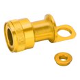 thumbnail image 3 of Adaptador de liberación rápida para pedal de bicicleta LP Litepro, hebilla de pedal, montaje en cabeza para asiento de bicicleta plegable Brompton, dorado, 3 of 14