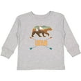 thumbnail image 3 of Inktastic Utah Vacation Bear Silhouette Boys or Girls Long Sleeve Toddler T-Shirt, 3 of 5