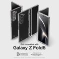 thumbnail image 3 of Funda para teléfono Spigen Ultra Hybrid Pro para Galaxy Z Fold 6, transparente, 3 of 9