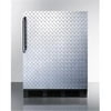 Accucold AL652BBIDPL 24.25 in. Built-in Refrigerator Freezer in ADA Counter Height - Black