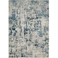thumbnail image 2 of Hauteloom Larne Living Room, Bedroom Area Rug - Contemporary - Light Blue, Navy, Gray - 6'7" x 9'6", 2 of 10