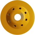 thumbnail image 2 of Diamond Grinding Disc Concrete Grinding 125 x 22.2 mm Grinder Plate for Concrete, Granite, Stone, and Masonry, 2 of 3