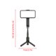 thumbnail image 5 of Matsuzay Trípode mini Selfie Stick inalámbrico Bluetooth de 152 mm con obturador de luz de relleno Control remoto para Teléfono y Comunicación No.01, 5 of 8
