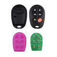 thumbnail image 6 of Wholesalekey Replacement for 2004 - 2020 Toyota GQ43VT20T 6 Buttons Remote Key Fob 315MHz, 6 of 6