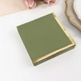 thumbnail image 6 of Efavormart 50 Pack Olive Green Paper Beverage Napkins with Gold Foil Edge, Soft 2 Ply Disposable Cocktail Napkins - 5"x5", 6 of 6