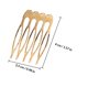 thumbnail image 2 of AURARMLET 5Ud Peines De Hierro Dorados Resistentes Para Estilizar Y Decorar El, 2 of 6